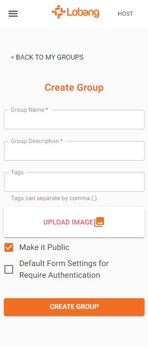 create group