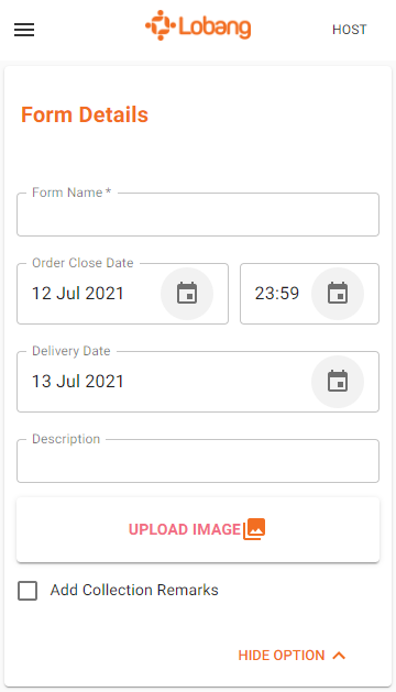 form details